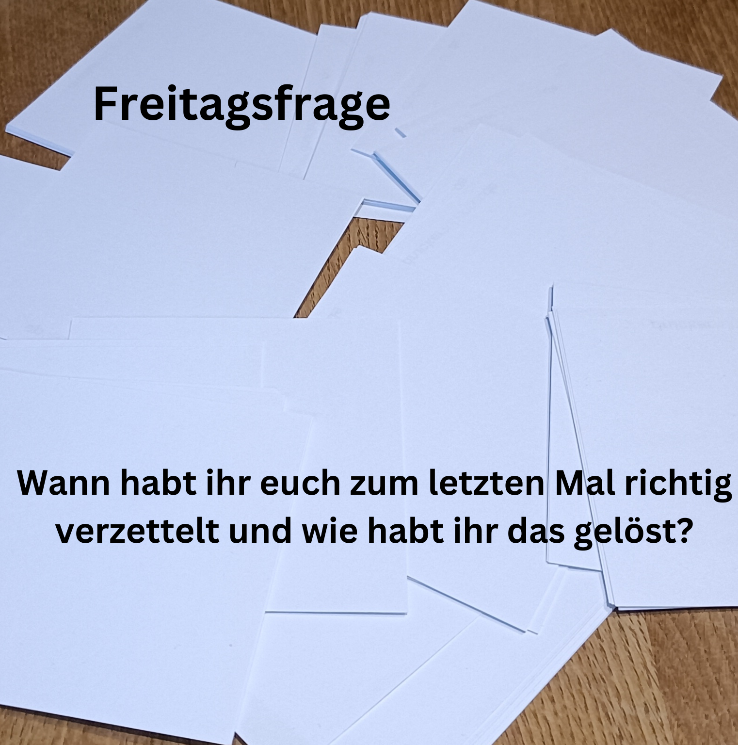 Freitagsfrage